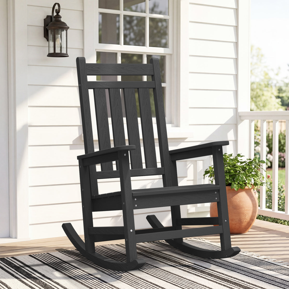 HDPE Outdoor Rocking Chair