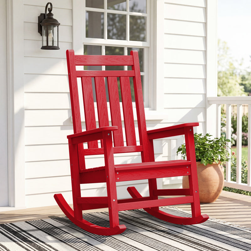 HDPE Outdoor Rocking Chair