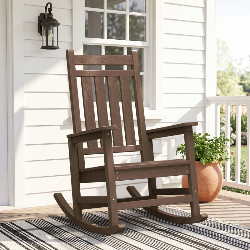 HDPE Outdoor Rocking Chair