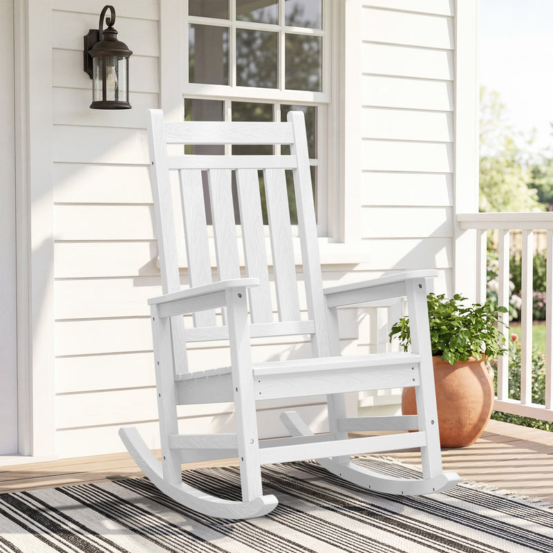HDPE Outdoor Rocking Chair