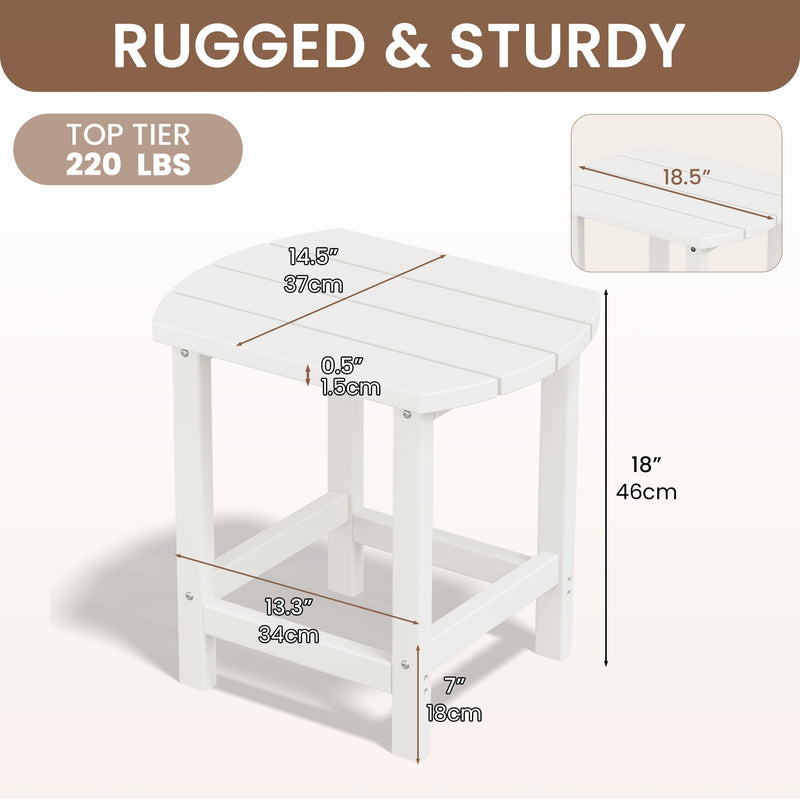 HDPE Poly Side Table