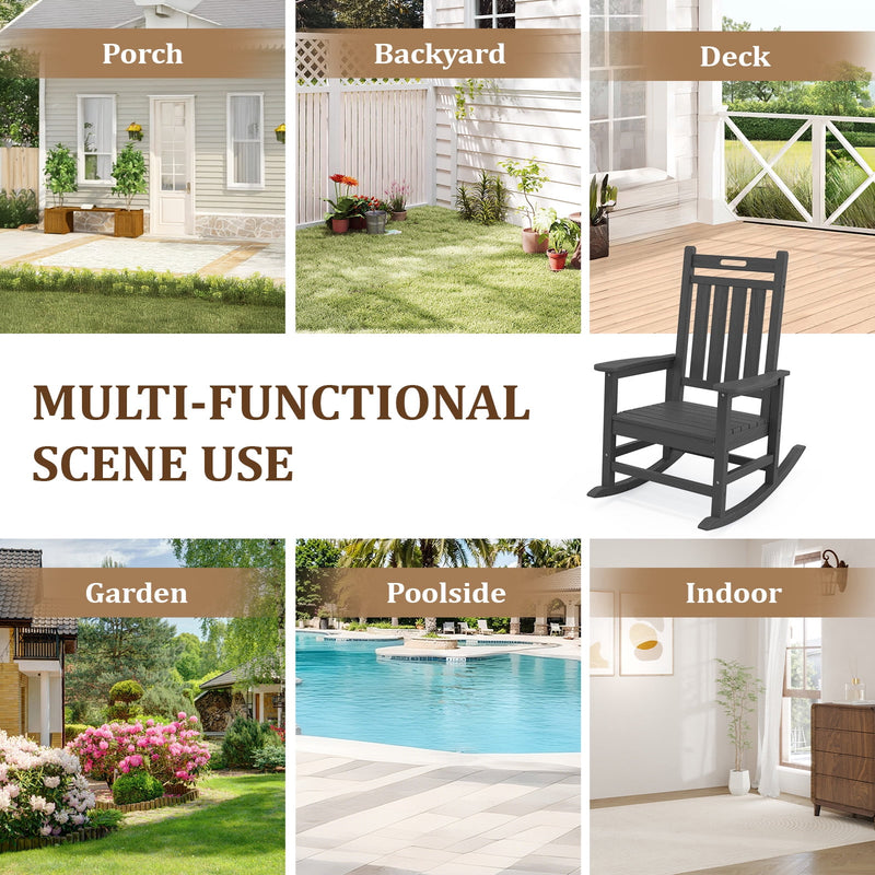 Traditional Outdoor Rocking Chair